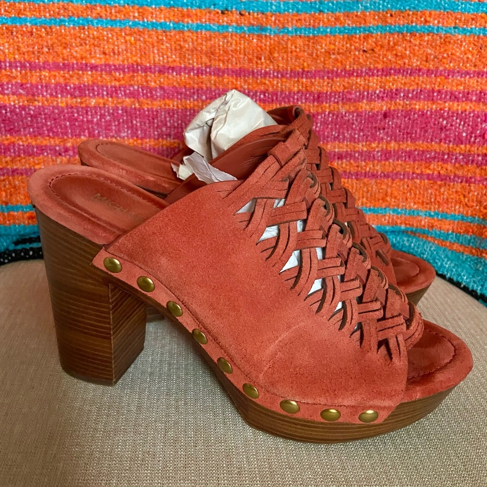 Michael Kors Suede Sandals